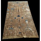 Mid 19th Century Pair of Ningxia Pillar Carpets