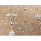 Mid 19th Century Pair of Ningxia Pillar Carpets