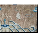 Mid 19th Century Pair of Ningxia Pillar Carpets