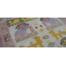 1930s Indian Pictorial Cotton Dhurrie Carpet