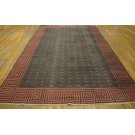Early 20th Century Indian Cotton Dhurrie Carpet 