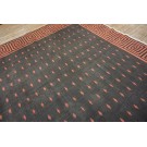 Early 20th Century Indian Cotton Dhurrie Carpet 