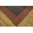 Early 20th Century Indian Cotton Dhurrie Carpet 