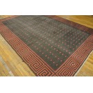 Early 20th Century Indian Cotton Dhurrie Carpet 