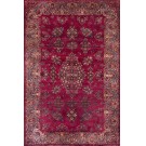 Early 20th Century Persian Silk Kashan Carpet