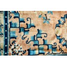 Vintage 1980s Chinese Peking Carpet