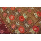19th Century American Hooked Rug 