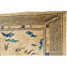 19th Century Chinese Peking Dragon Carpet