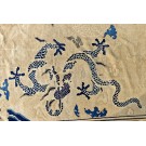 19th Century Chinese Peking Dragon Carpet