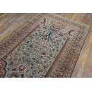 19th Century N.E. Persian Moud Meditation Carpet