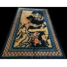 Early 20th Century Chinese Baotou Carpet with Phoenix
