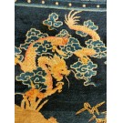 Early 20th Century Chinese Baotou Carpet with Phoenix