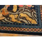 Early 20th Century Chinese Baotou Carpet with Phoenix