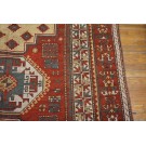 Late 19th Century Caucasian Kazak Fachralo Carpet