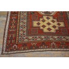 Late 19th Century Caucasian Kazak Fachralo Carpet