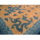 1930s Chinese Art Deco Dragon Carpet