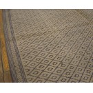 Early 20th Century N. Indian Cotton Dhurrie Carpet