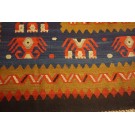 Early 20th Century Turkish Oushak Kilim