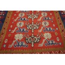 Early 20th Century Turkish Oushak Kilim
