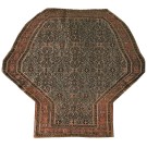 19th Century W. Persian Senneh Saddle Carpet 