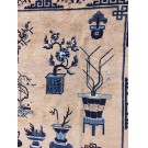 Early 20th Century Chinese Peking 100 Antiques Carpet