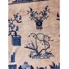 Early 20th Century Chinese Peking 100 Antiques Carpet