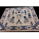 Early 20th Century Chinese Peking 100 Antiques Carpet