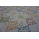 Early 20th Century Indian Cotton Dhurrie Carpet