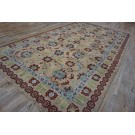 Early 20th Century N. Indian Cotton Agra Carpet