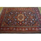 Early 20th Century Persian Silk & Wool Kashan Carpet