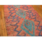 Mid-20th Century Moroccan Boucherouitte Carpet
