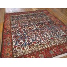 19th Century Persian Sarouk Farahan Wool & Silk Carpet