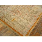 19th Century Turkish Angora Oushak Carpet