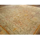 19th Century Turkish Angora Oushak Carpet