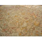 19th Century Turkish Angora Oushak Carpet