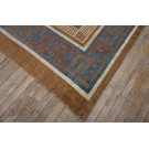 Mid-19th Century N. Chinese Mongolian Carpet