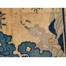 Early 20th Century Chinese Peking Scenic Carpet