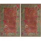 Pair of 1920s Chinese Art Deco Carpets
