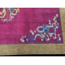 1920s Chinese Art Deco Dragon Carpet