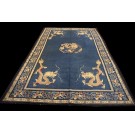 Early 20th Century Chinese Peking Dragon Carpet
