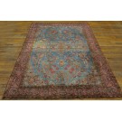 Late 19th Century Persian Silk Kashan Carpet