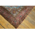 Late 19th Century Persian Silk Kashan Carpet