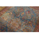 Late 19th Century Persian Silk Kashan Carpet