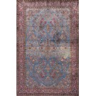 Late 19th Century Persian Silk Kashan Carpet