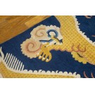Early 19th Century Chinese Ningxia Pillar Carpet