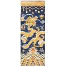 Early 19th Century Chinese Ningxia Pillar Carpet