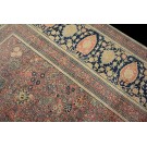 19th Century Persian Mohtasham Kashan Carpet 