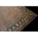 19th Century Persian Mohtasham Kashan Carpet 