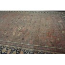 19th Century Persian Mohtasham Kashan Carpet 