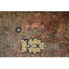 19th Century Persian Mohtasham Kashan Carpet 